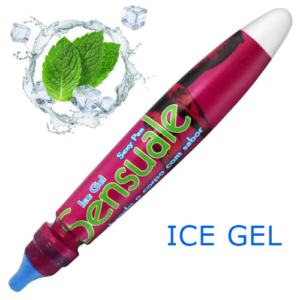 Caneta Comestível Sexy Pen 20g ICE GEL MENTA - Miess