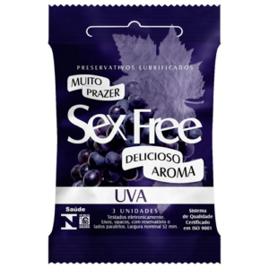 Preservativos Aroma UVA 3un - Sex Free