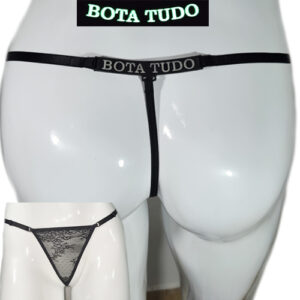 Calcinhas Fio Tule com Frase Neon