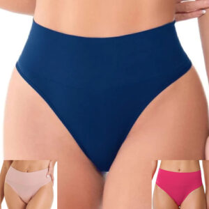 Calcinha Tanga Cintura Alta Algodão Zee Rucci